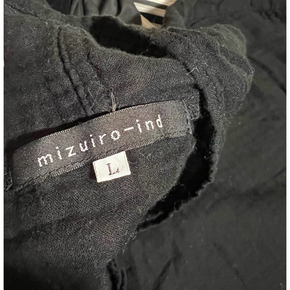Mizuiro-Ind cotton gauze oversized top size L - Picture 7 of 8